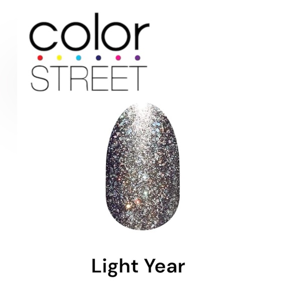 3 FOR $35: COLOR STREET Nail Strips - Light year - Picture 1 of 4